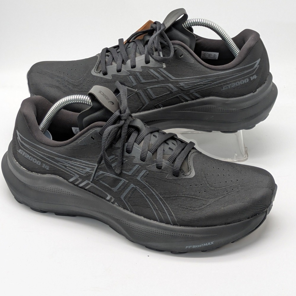 ASICS GT-2000 14 Women's 10.5 Black Running Shoes 3D Guidance NWT